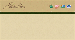Desktop Screenshot of haloaaina.com